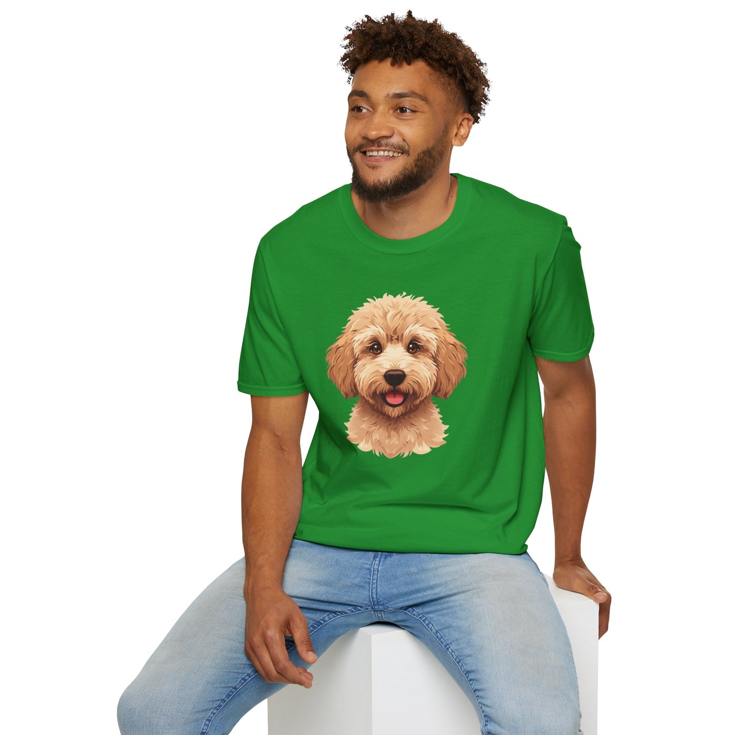 Labradoodle Dog Portrait Shirt – Labradoodle Dog Lover Gift, Cute Dog Mom Tee, Dog Dad Shirt, Pet Breed Apparel