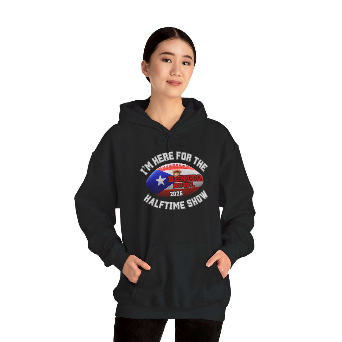 Benito Bowl Halftime Shirt 2026 Hoodie, Benito Bowl Hooded Sweatshirt, Football Fan Gift, Puerto Rico Heritage Hoodie, Boriqua Pride Gift