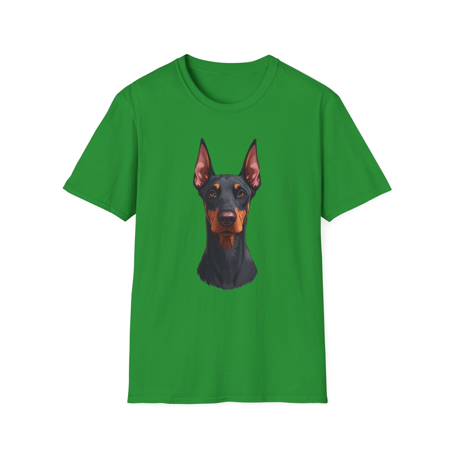 Doberman Dog Portrait Shirt – Doberman Dog Lover Gift, Cute Dog Mom Tee, Dog Dad Shirt, Pet Breed Apparel