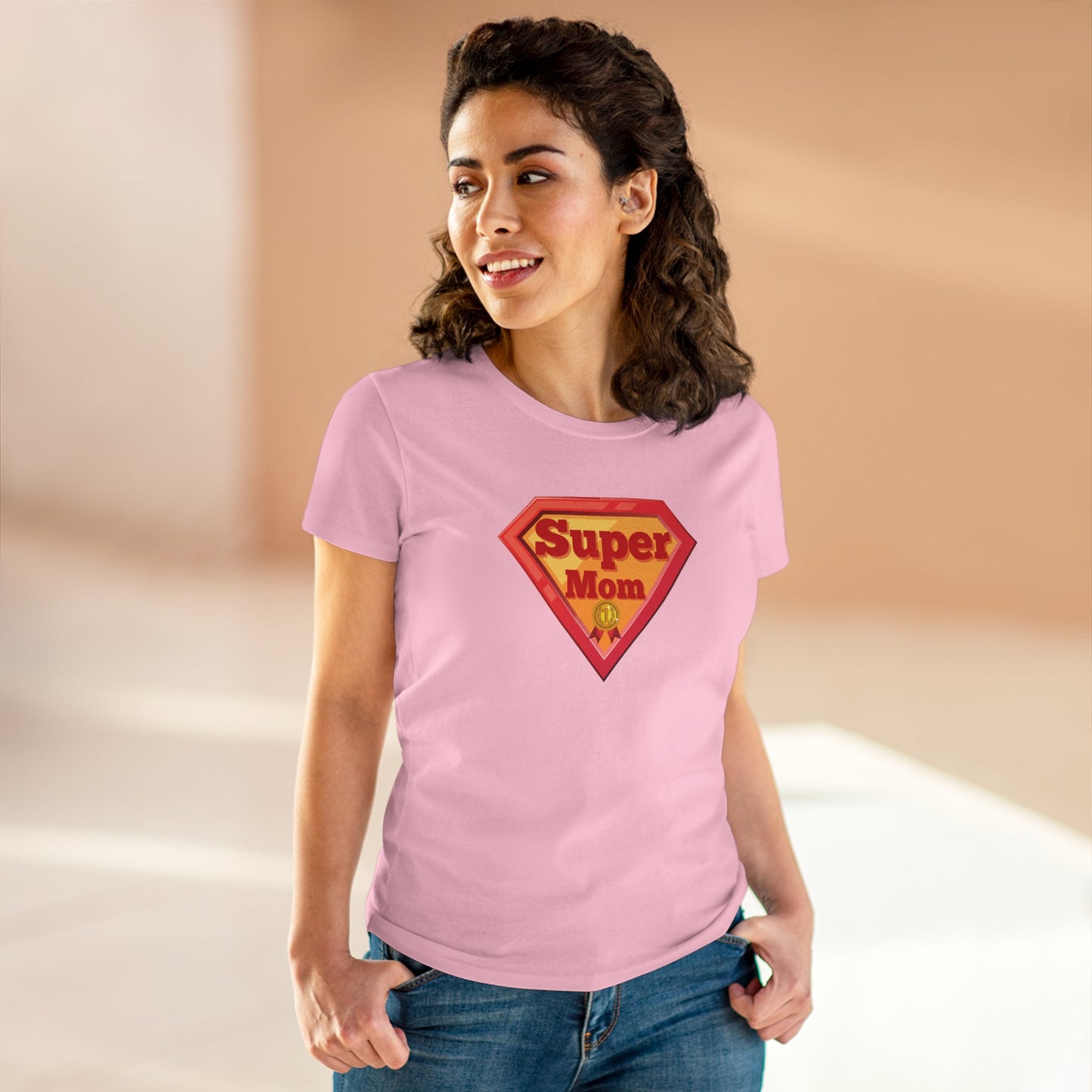 Supermom T-Shirt, Gift for Mom, Cute Summer Top, Mother's Day Gift, Family Gatherings, Casual Wear, Mom's Birthday, Supermom