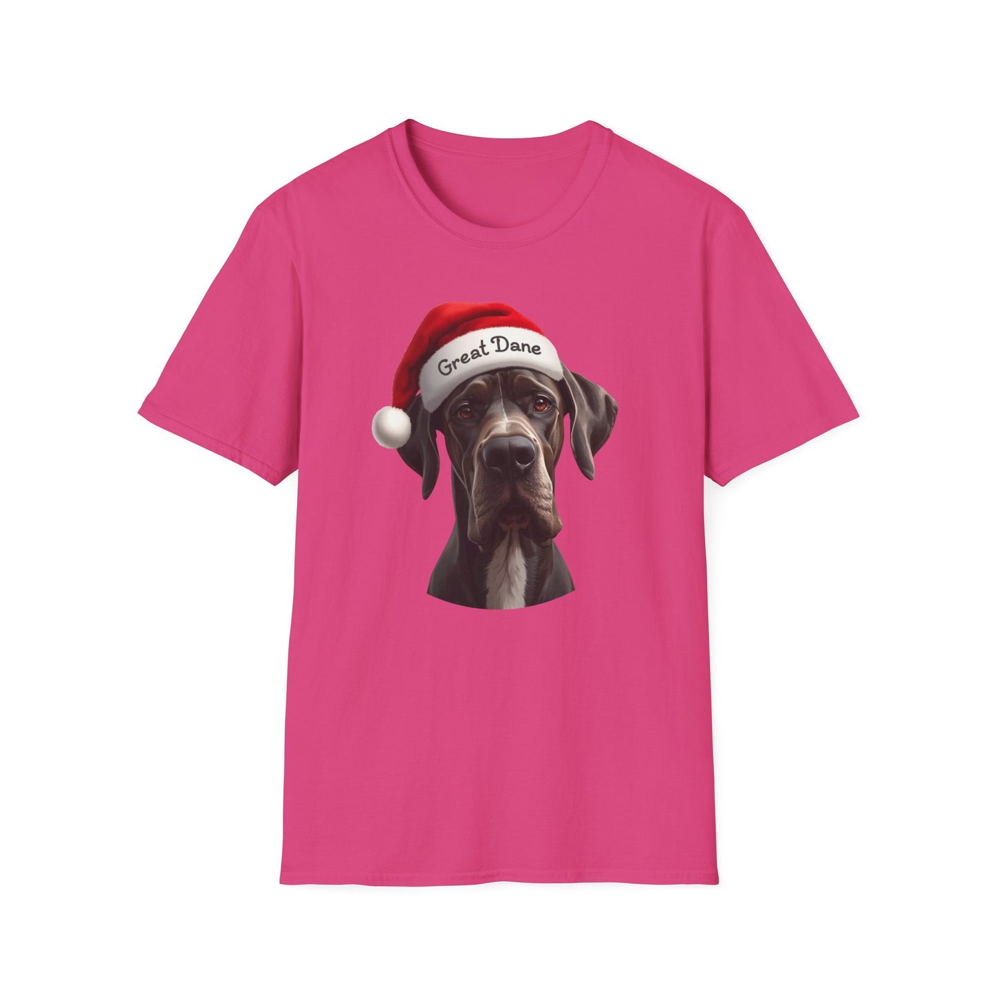 Great Dane Dog Portrait Shirt – Great Dane Dog Lover Gift, Cute Dog Mom Tee, Dog Dad Shirt, Pet Breed Apparel