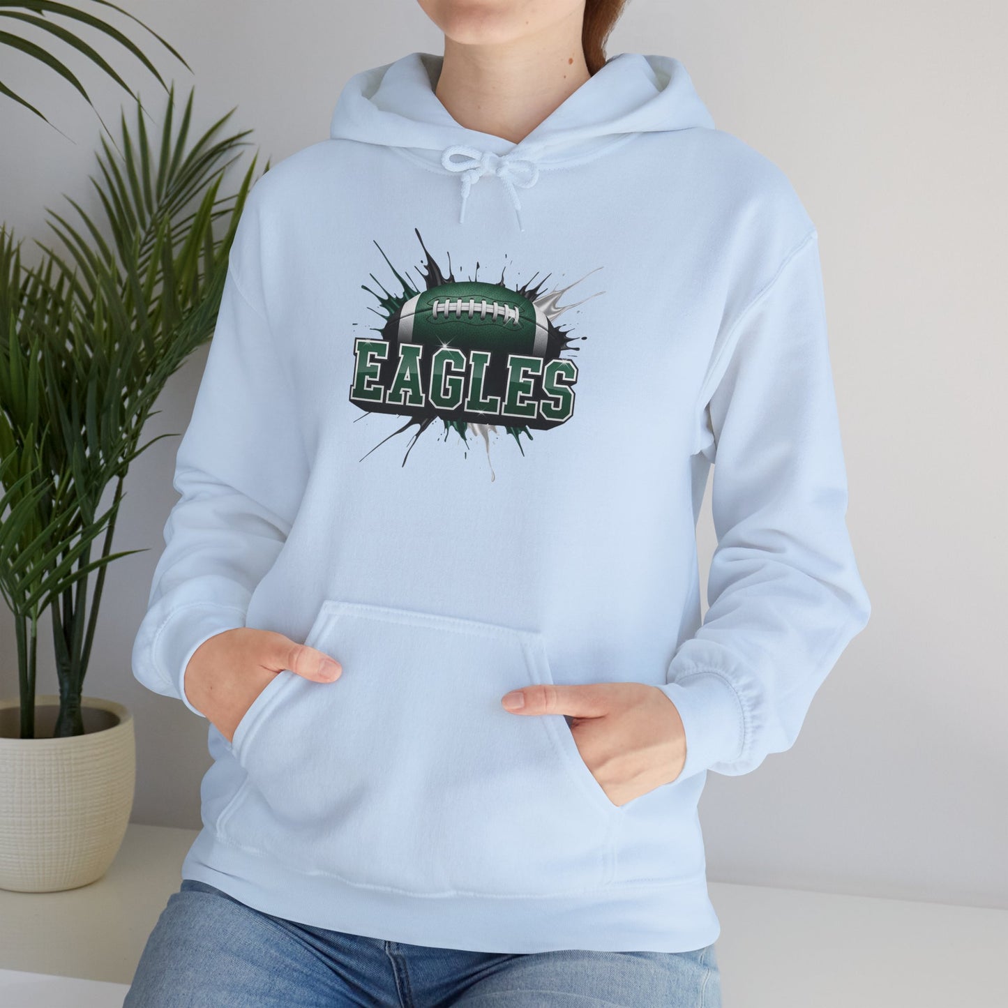Philadelphia Football Hoodie, Philadelphia Team Hoodie, Football Gift for Philadelphia Fans, Game Day Sports Fan Apparel, Football Fan Gift