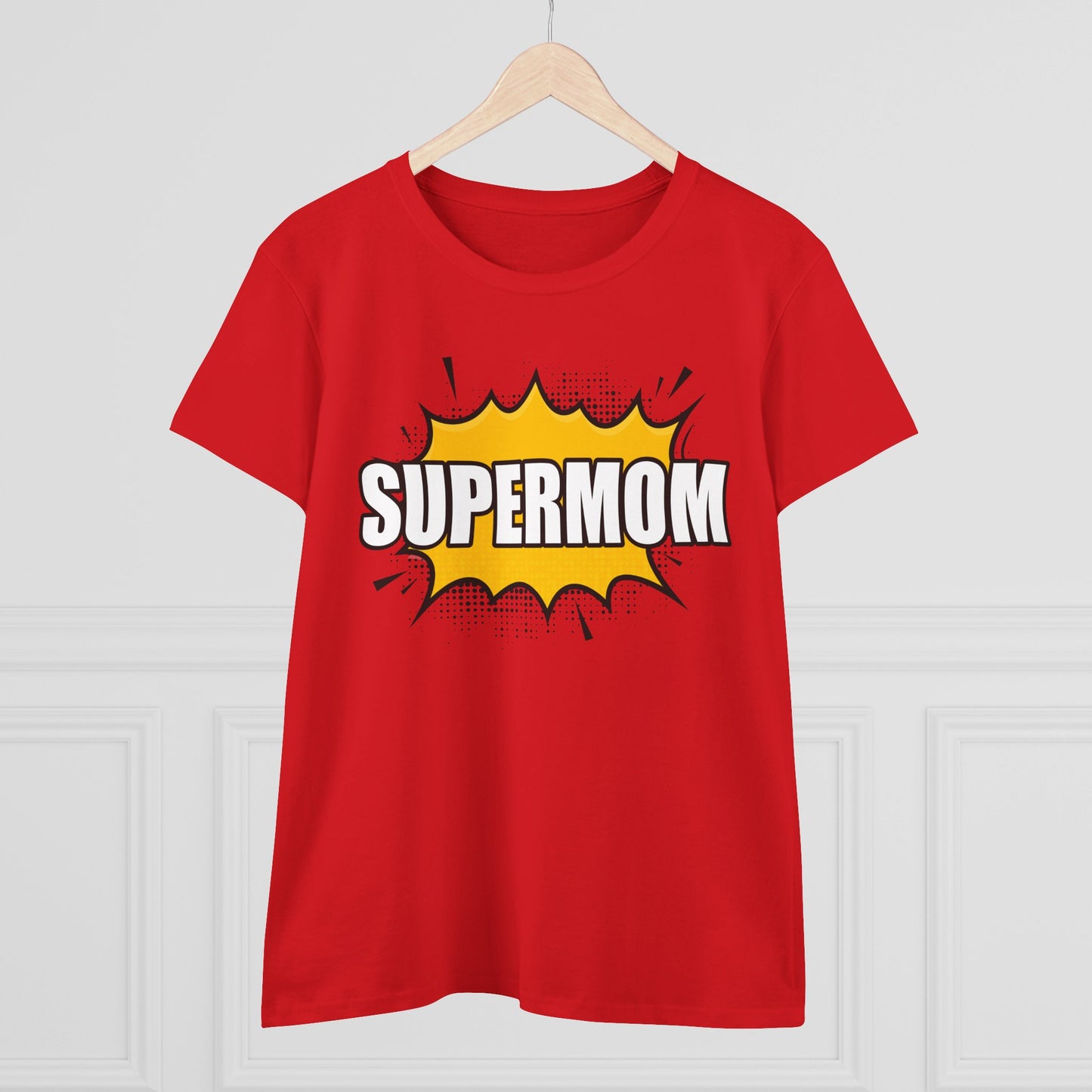 Supermom T-Shirt, Gift for Mom, Cute Summer Top, Mother's Day Gift, Family Gatherings, Casual Wear, Mom's Birthday, Supermom