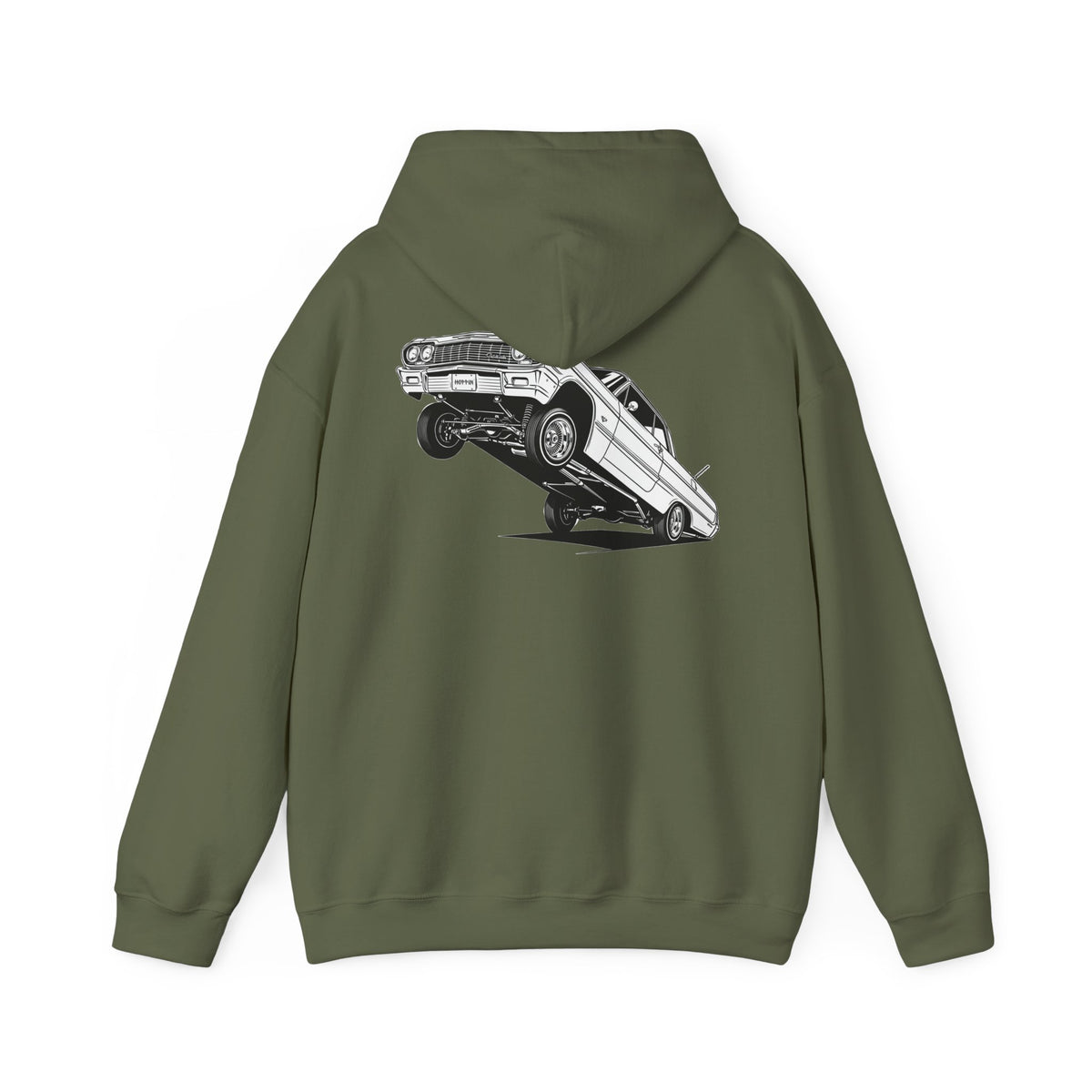 Classic Car Hoodie, Lowrider Car Hoodie, Vintage Auto Hoodie, Car Enthusiast Sweatshirt, Unisex Automotive Hoodie