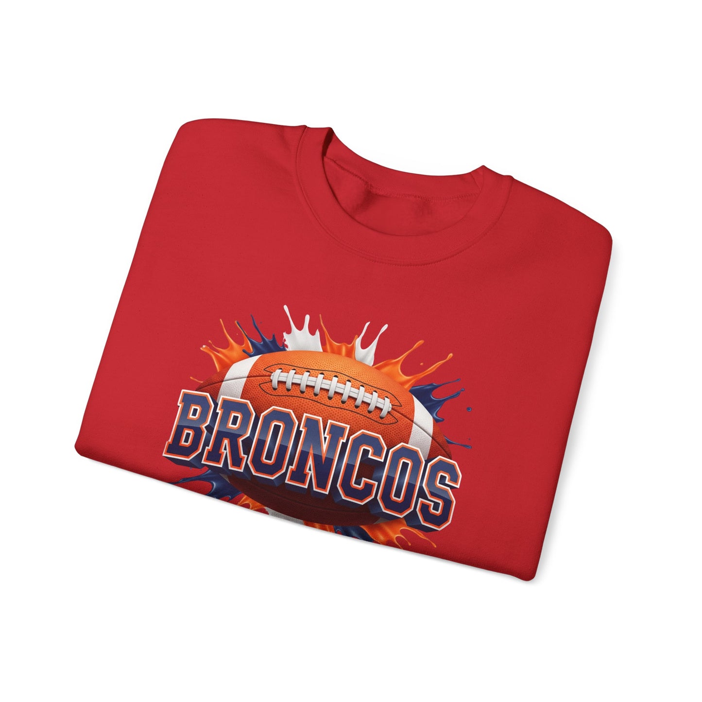 Denver Football Sweatshirt, Denver Team Sweatshirt, Football Gift for Denver Fans, Game Day Sports Fan Football Apparel