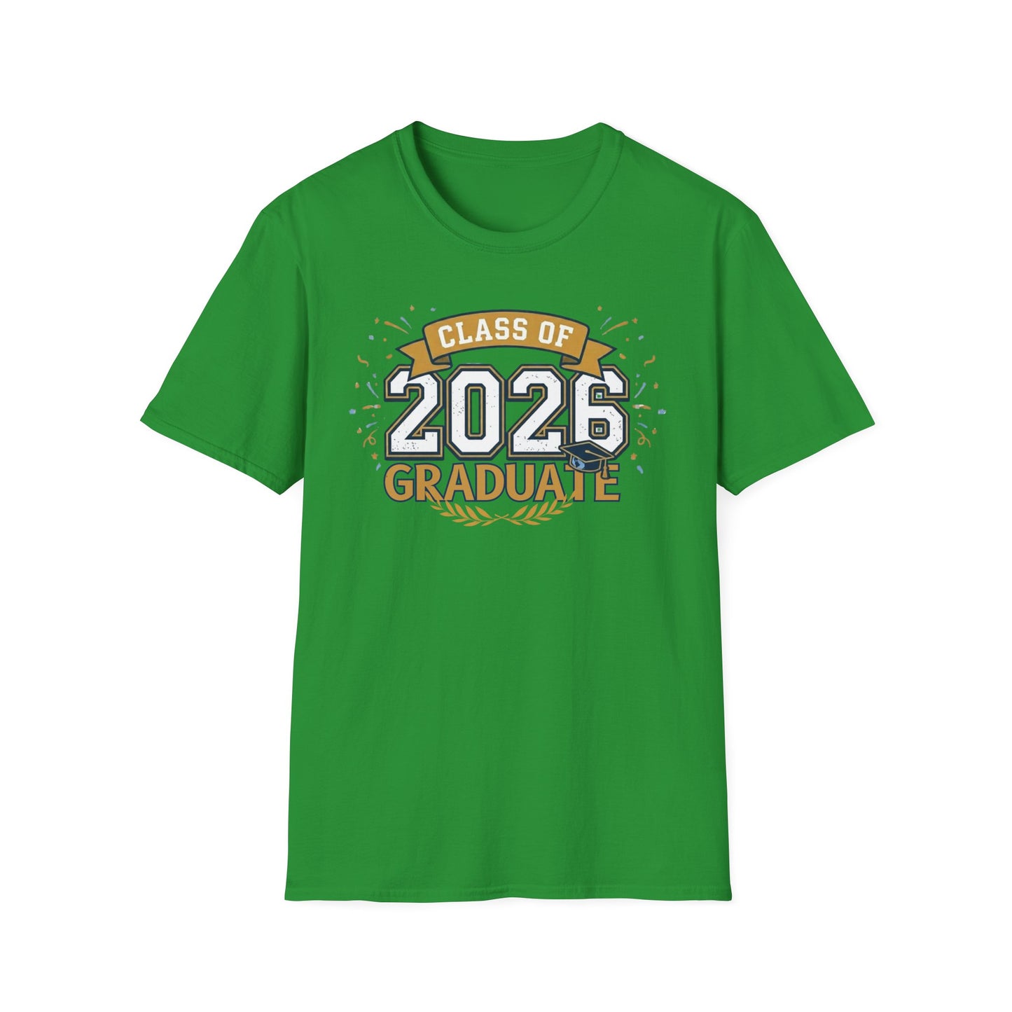 Class of 2026 Graduate T-Shirt – Graduation Gift Tee, Senior 2026 Shirt, High School or College Grad Celebration Apparel