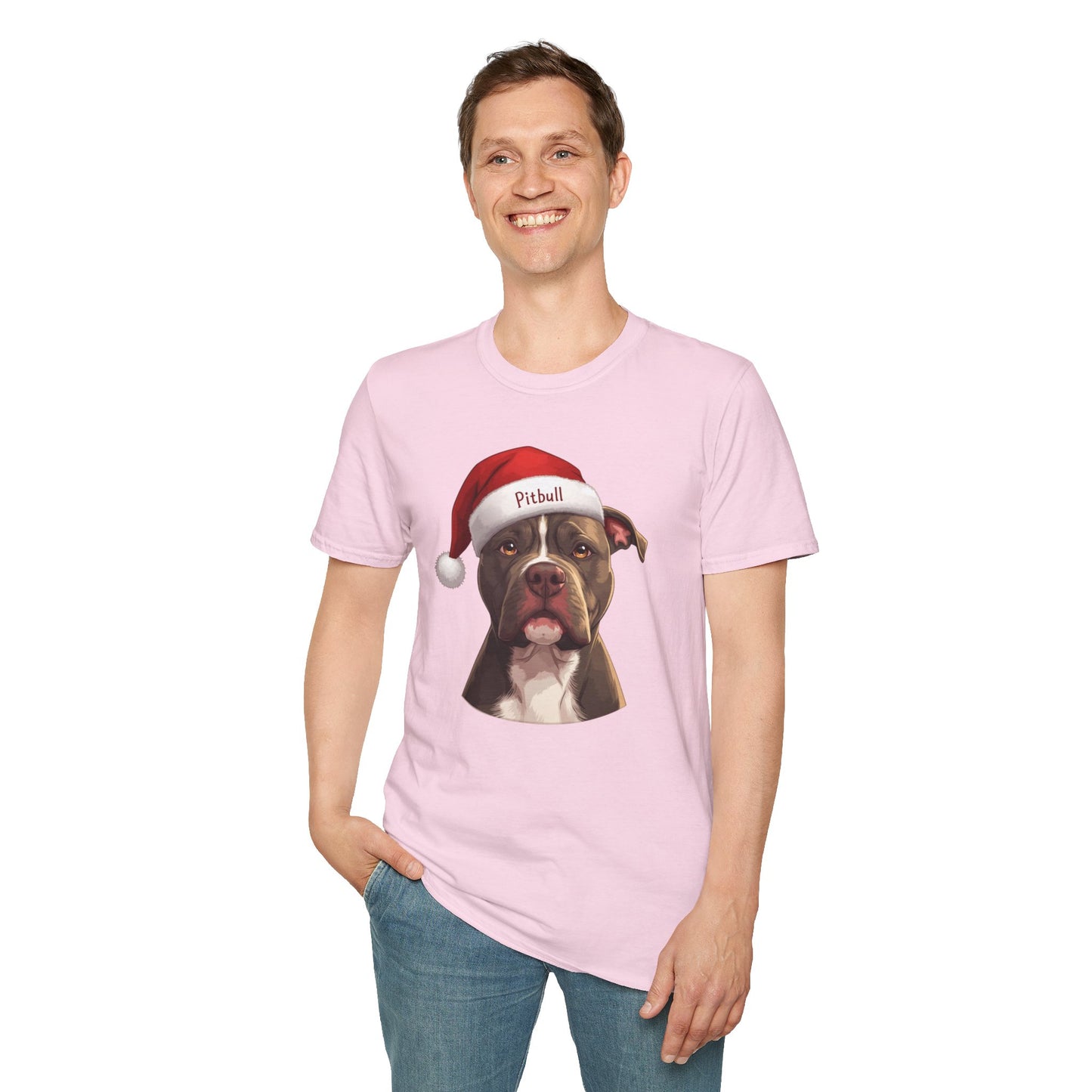 Pit Bull Terrier Dog Portrait Shirt – Pitbull Dog Lover Gift, Cute Dog Mom Tee, Dog Dad Shirt, Pet Breed Apparel