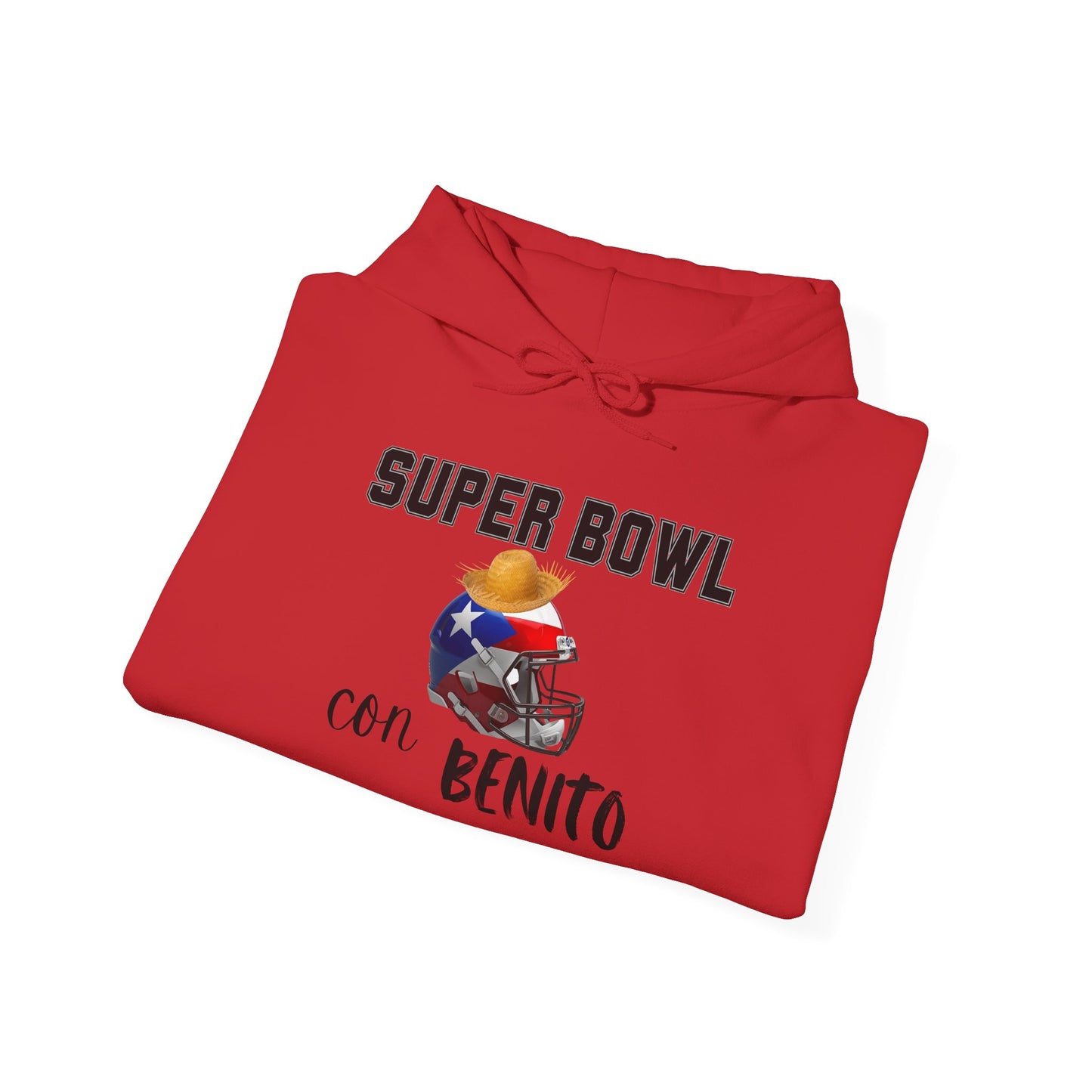 Benito Bowl Halftime Shirt 2026 Hoodie, Benito Bowl Hooded Sweatshirt, Football Fan Gift, Puerto Rico Heritage Hoodie, Boriqua Pride Gift