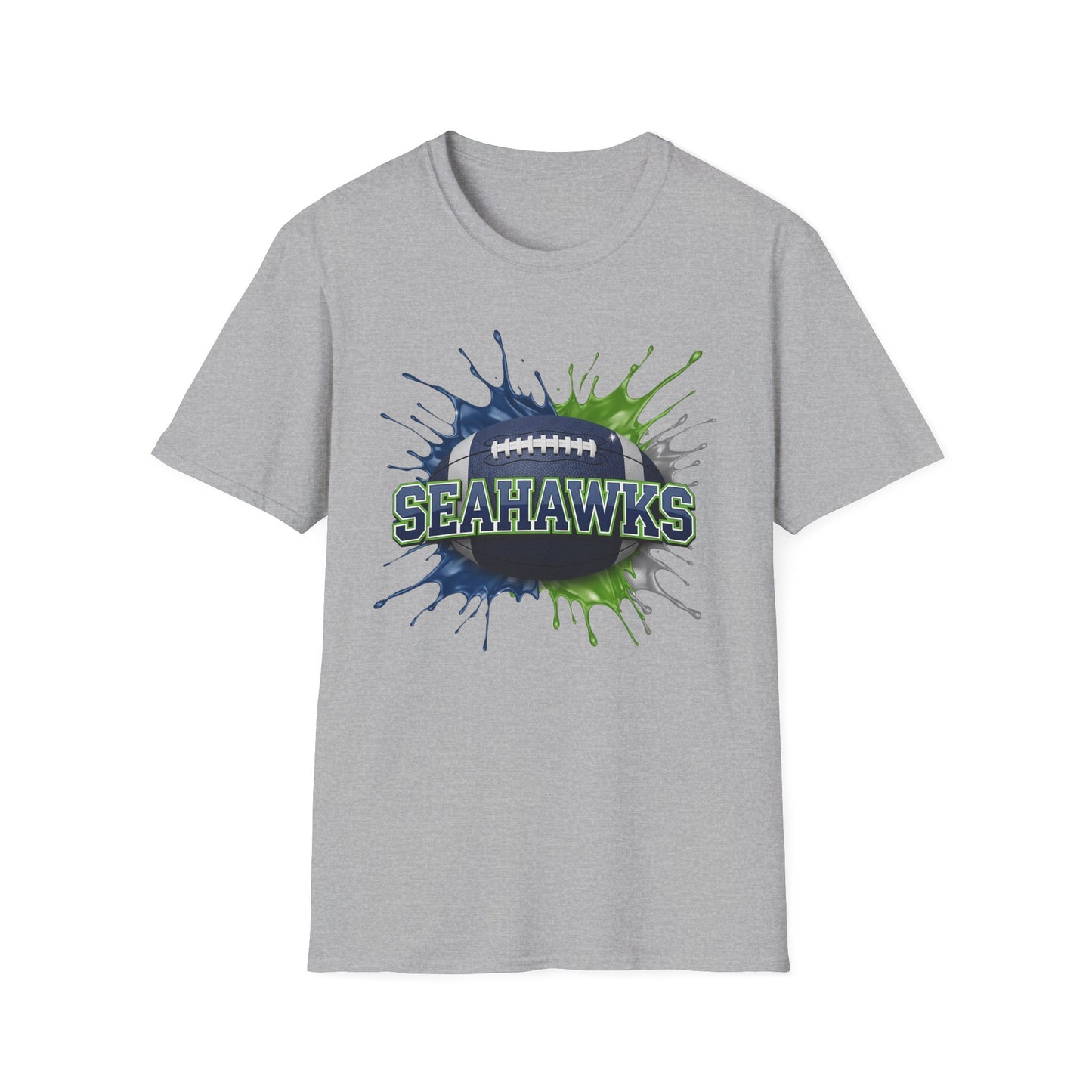 Seattle Football Unisex T-Shirt, Seattle Team Tee, Football Gift for Seattle Fans, Game Day Shirt, Sports Fan Apparel Football
