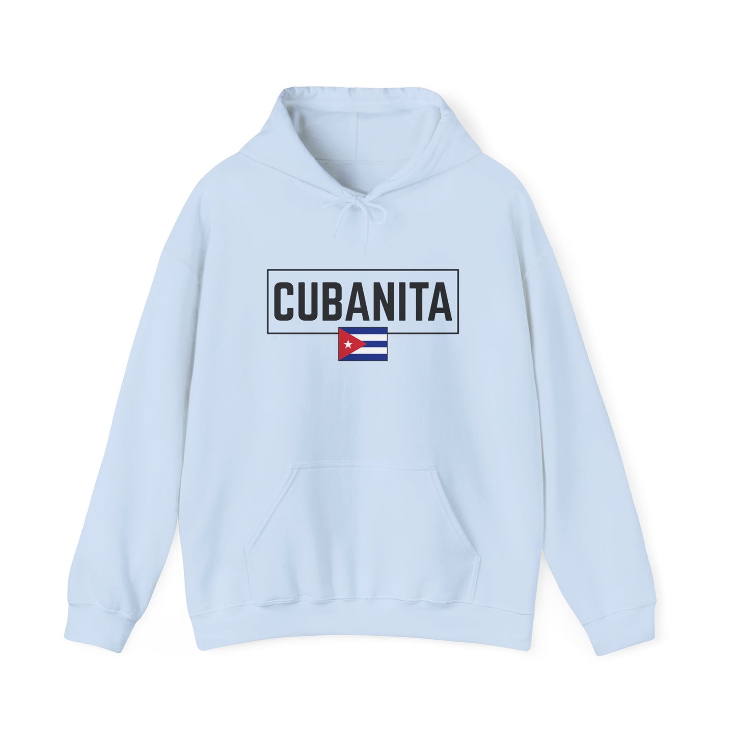 CUBANITA Hoodie – Cuban Flag Hoodie for Women, Latina Pride Hoodie, Cuba Heritage Top, Cuban Culture Graphic Hoodie