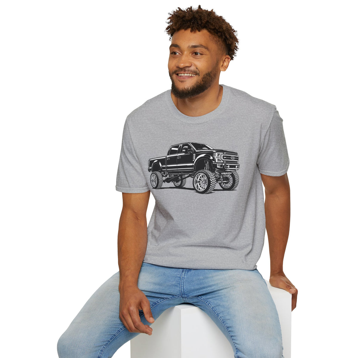 Lifted Pickup Truck Shirt, Off Road Truck T-Shirt, Custom Diesel Truck Tee, Truck Lover Gift