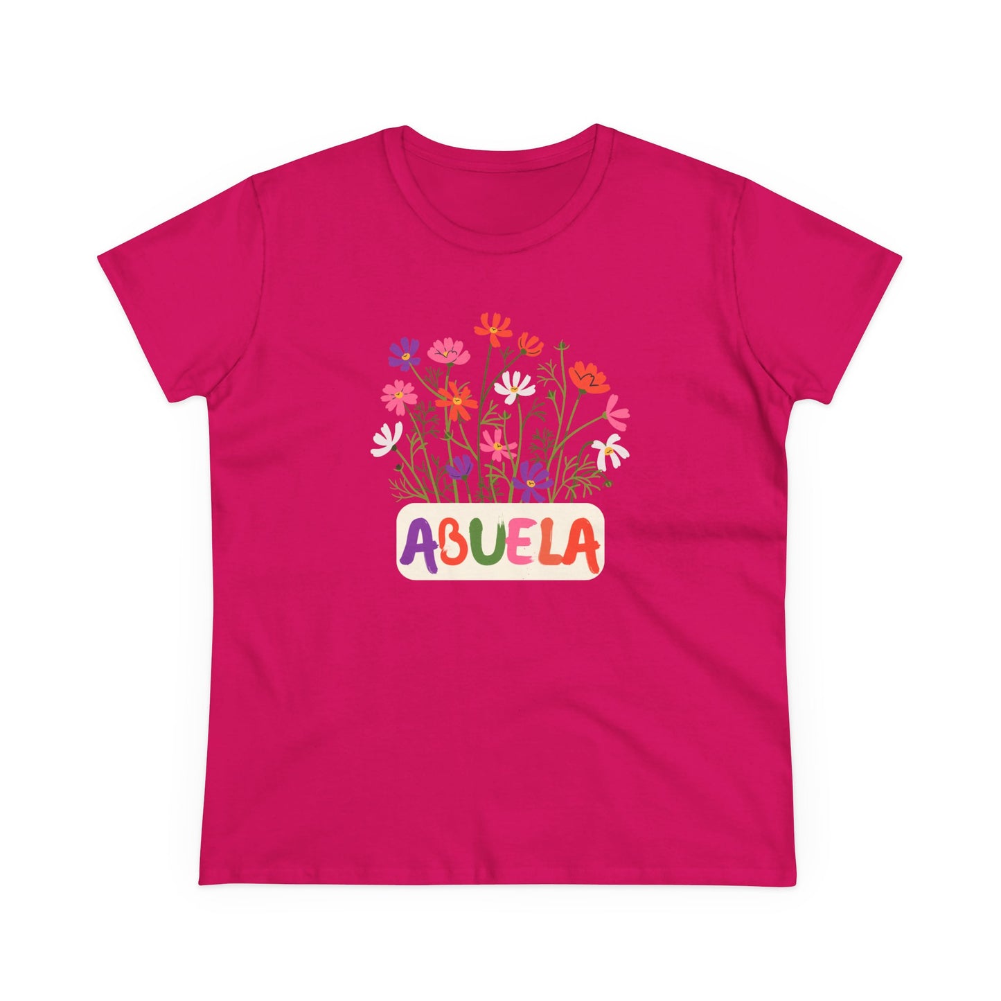 Abuela con Flores Shirt, Gift for Grandma, Gift for Abuela, Mothers Day Gift, Dia de las madres regalo, Abuela Gifts, Gift for Mom