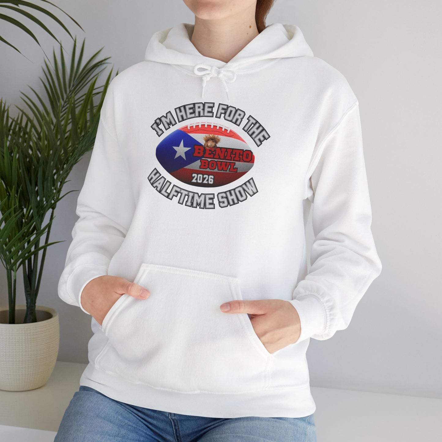 Benito Bowl Halftime Shirt 2026 Hoodie, Benito Bowl Hooded Sweatshirt, Football Fan Gift, Puerto Rico Heritage Hoodie, Boriqua Pride Gift