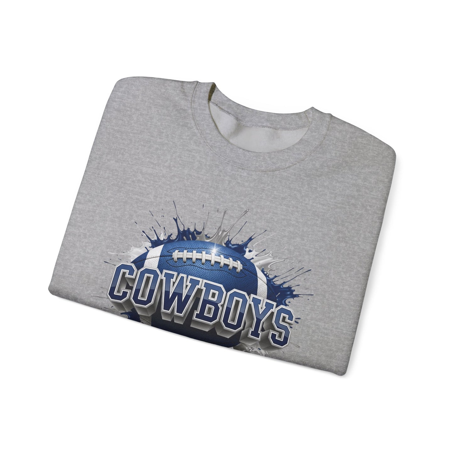 Dallas Football Sweatshirt, Dallas Team Sweatshirt, Football Gift for Dallas Fans, Game Day Sports Fan Football Apparel
