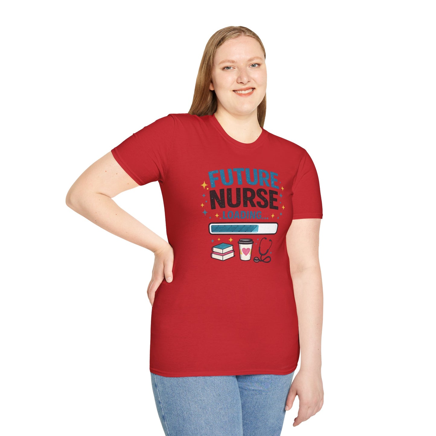 Future Nurse Loading Shirt – Funny Nursing Student T-Shirt, RN School Gift, Nursing School Graduation Tee, Nurse Student Gift Idea