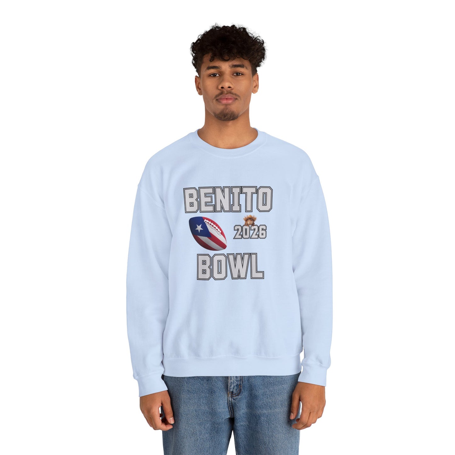 Benito Bowl Halftime 2026 Sweatshirt, Benito Bowl Shirt, Football Fan Gift, Puerto Rico Heritage Sweatshirt, Boriqua Pride Gift