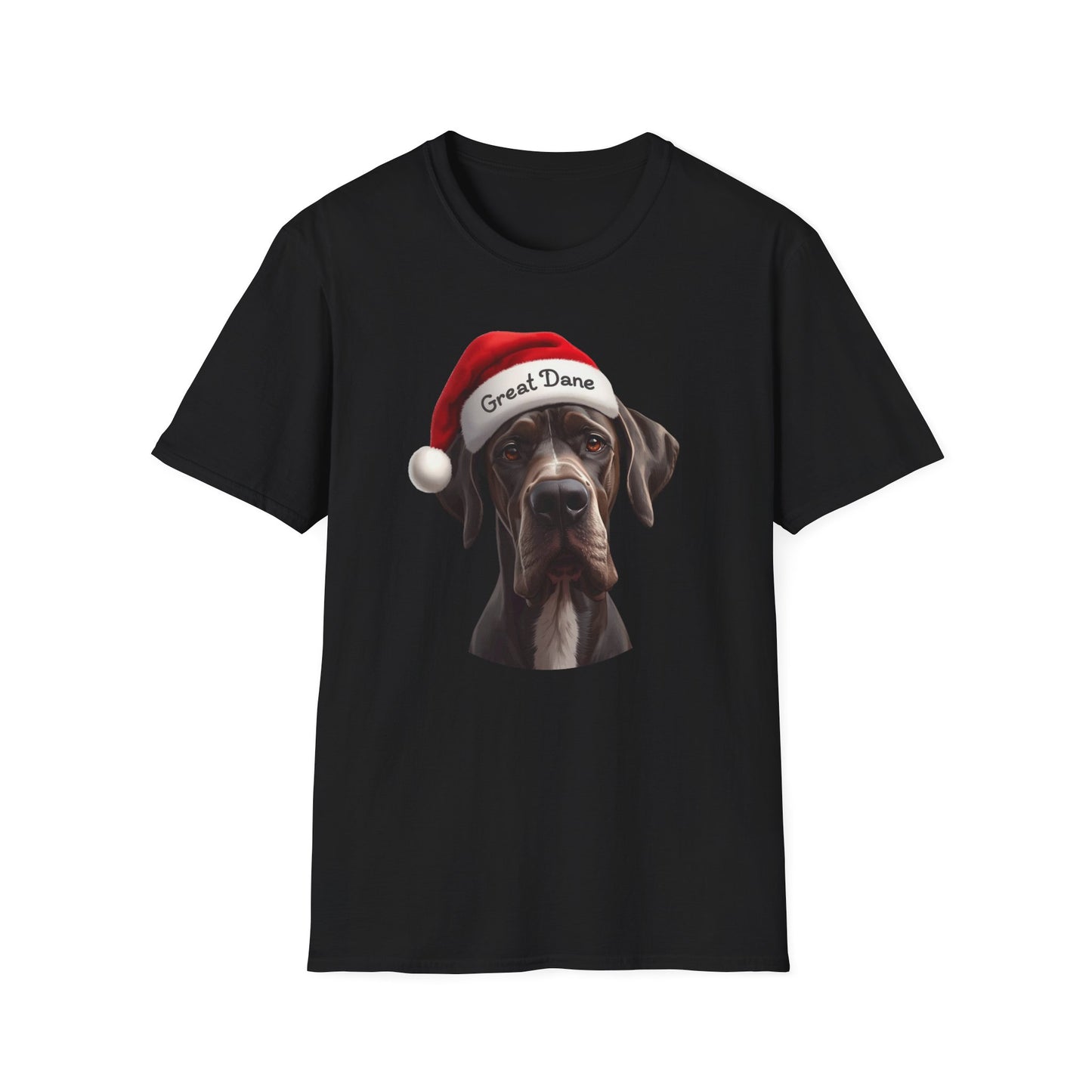 Great Dane Dog Portrait Shirt – Great Dane Dog Lover Gift, Cute Dog Mom Tee, Dog Dad Shirt, Pet Breed Apparel