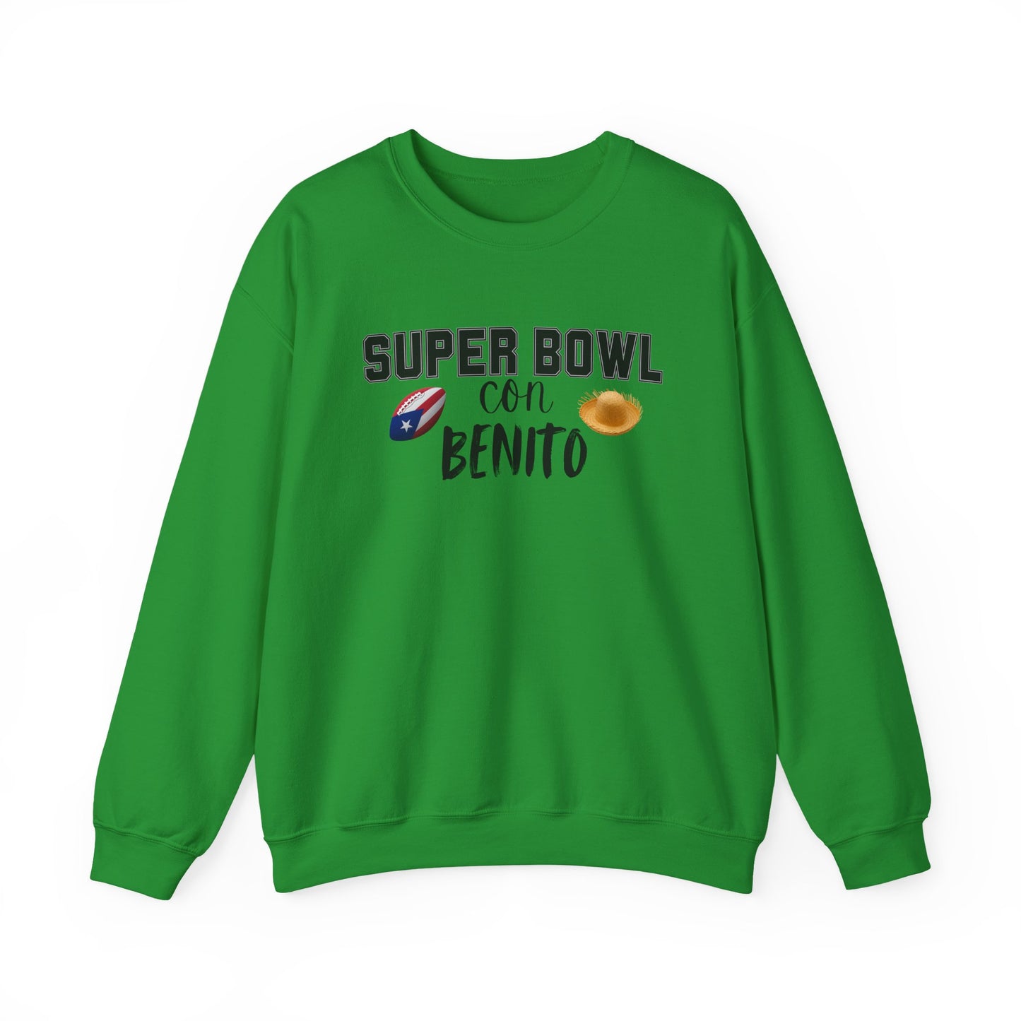 Benito Bowl Halftime 2026 Sweatshirt, Benito Bowl Shirt, Football Fan Gift, Puerto Rico Heritage Sweatshirt, Boriqua Pride Gift