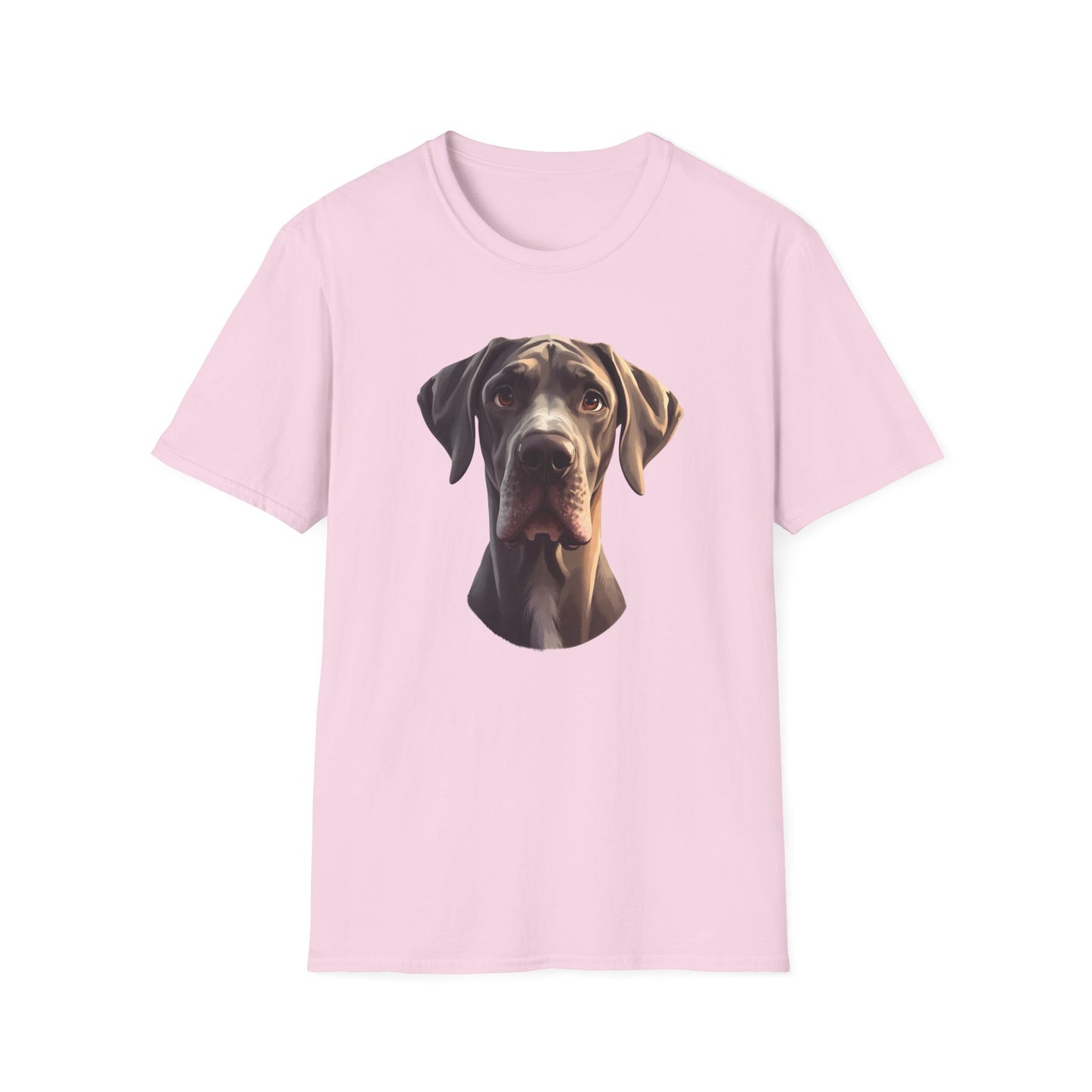 Great Dane Dog Portrait Shirt – Great Dane Dog Lover Gift, Cute Dog Mom Tee, Dog Dad Shirt, Pet Breed Apparel