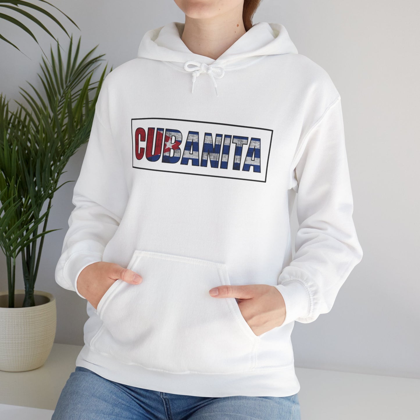 CUBANITA Hoodie – Cuban Flag Hoodie for Women, Latina Pride Hoodie, Cuba Heritage Top, Cuban Culture Graphic Hoodie