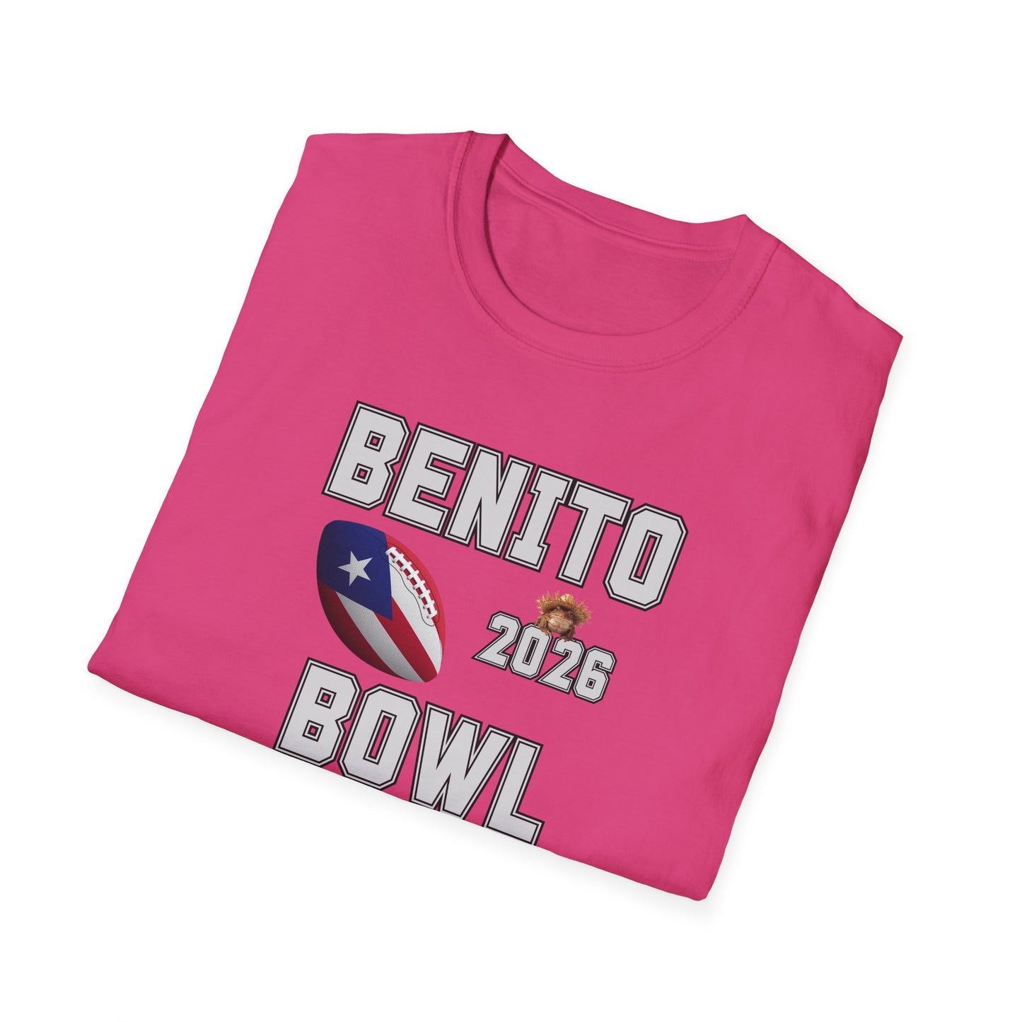 Benito Bowl Halftime Shirt 2026 T-Shirt, Benito Bowl Shirt, Football Fan Gift, Benito Tee, Puerto Rico Heritage Tee, Boriqua Pride Gift