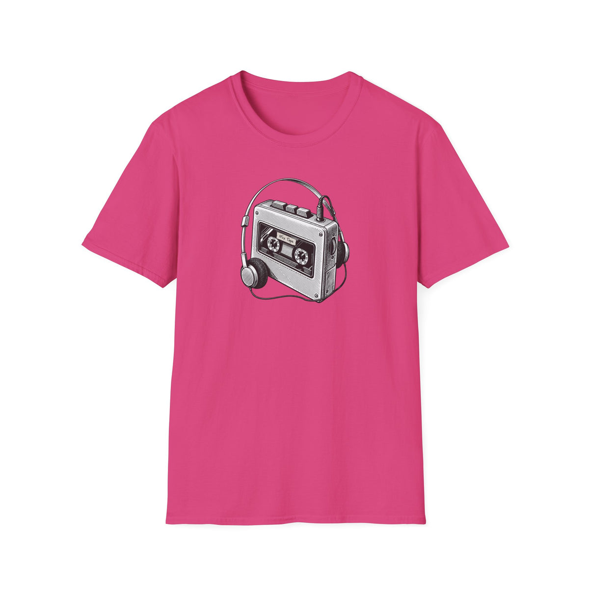 Cassette Tape Shirt, Retro Cassette Player T-Shirt, Mixtape Tee, Vintage Audio Shirt, Music Lover Gift