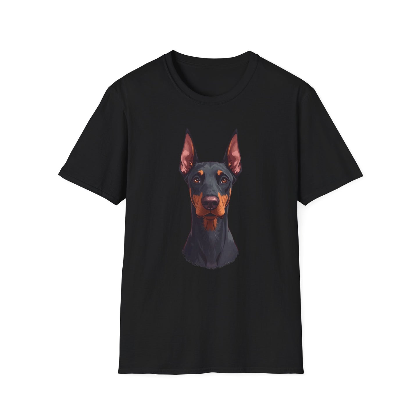 Doberman Dog Portrait Shirt – Doberman Dog Lover Gift, Cute Dog Mom Tee, Dog Dad Shirt, Pet Breed Apparel