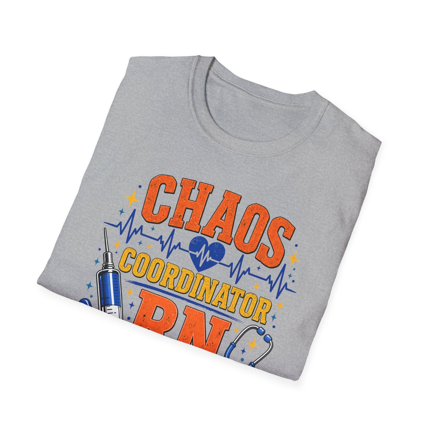 Chaos Coordinator RN Shirt – Funny Nurse Shirt – Nurse Life Tee – Medical Humor Gift for Nurses, RN LPN CNA Nursing Shirt