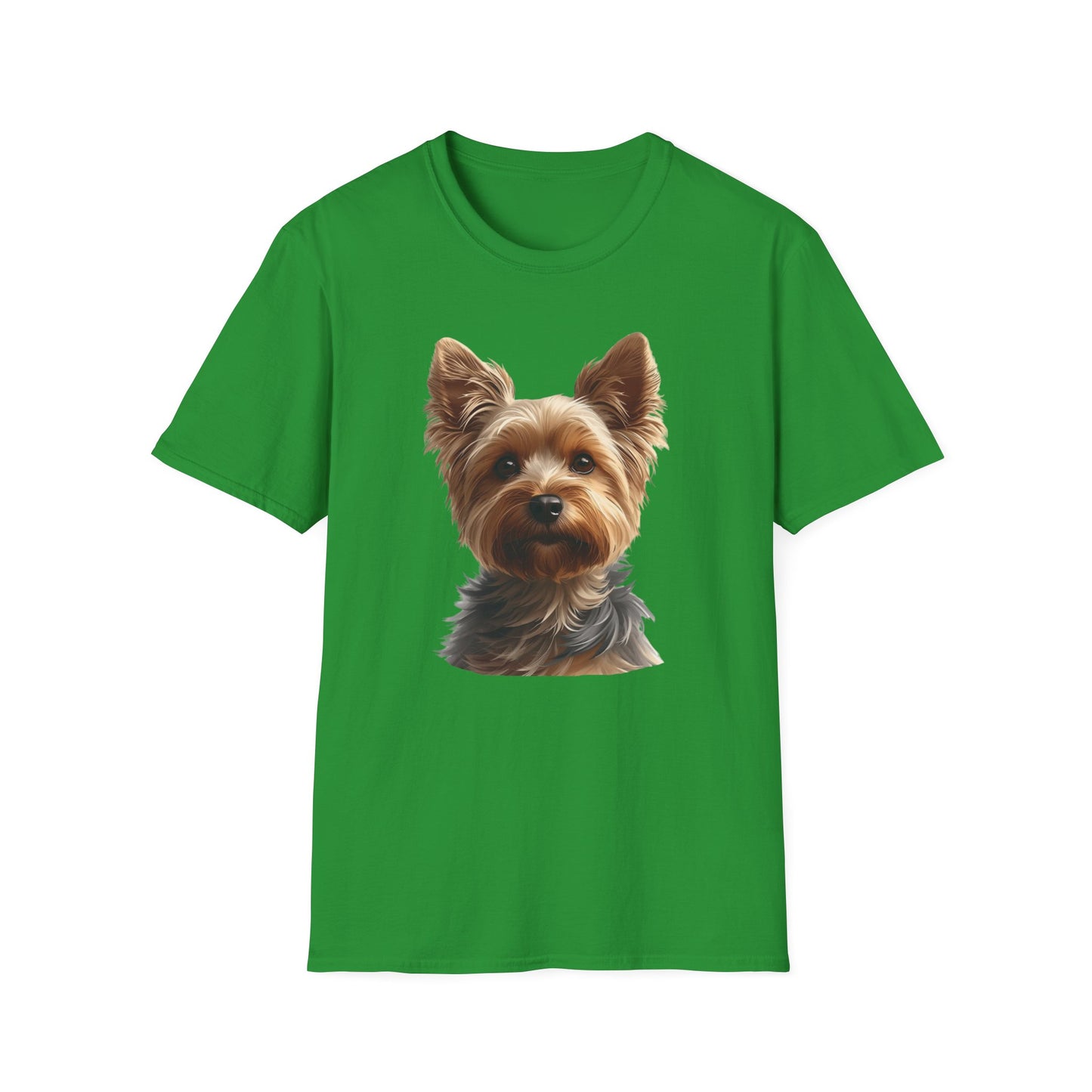 Yorkshire Terrier Dog Portrait Shirt – Yorkie Dog Lover Gift, Cute Dog Mom Tee, Dog Dad Shirt, Pet Breed Apparel