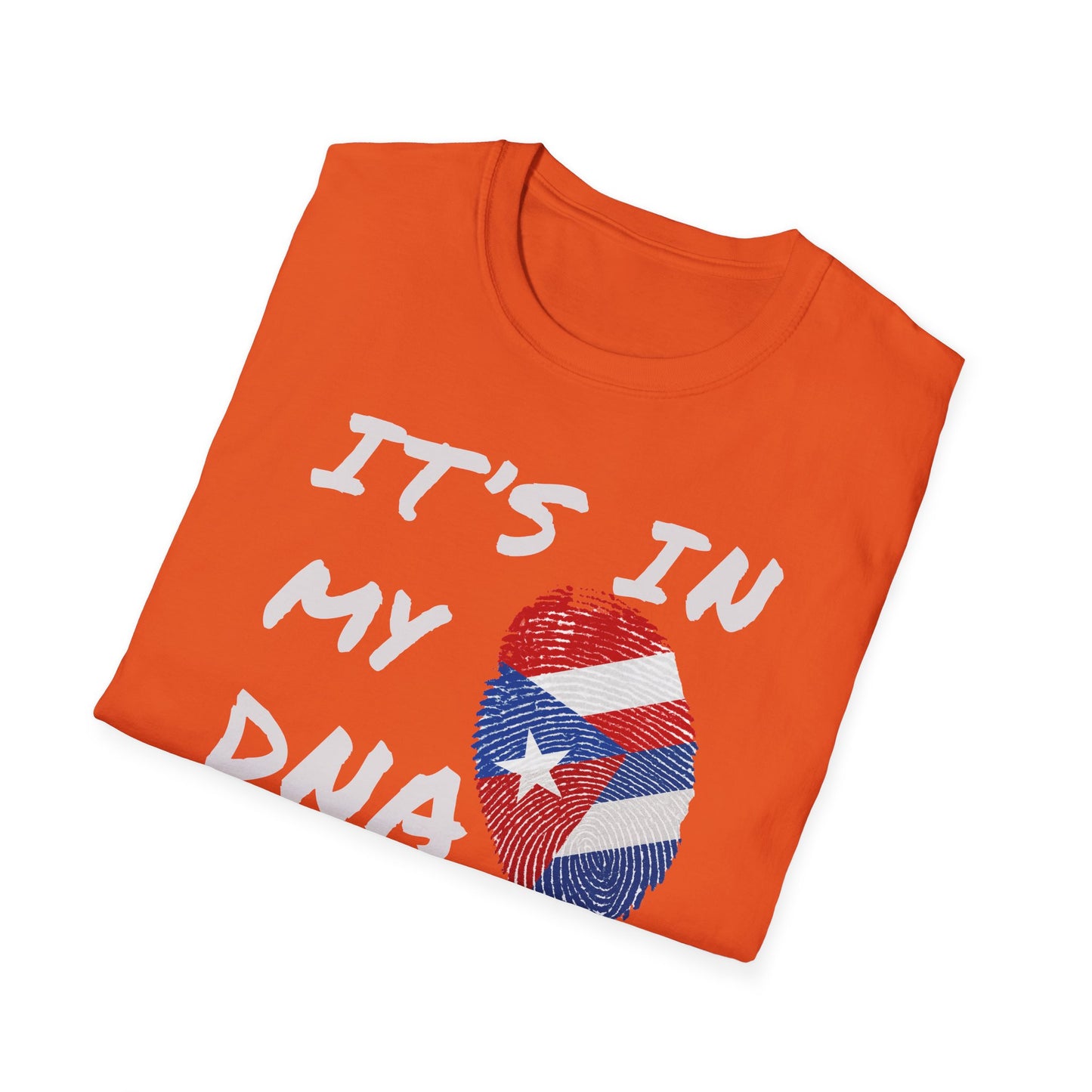 It's In My DNA Cuba-Rican Pride T-Shirt, Graphic Tee for Hispanic Heritage, Cuban - Puerto Rican Heritage, Cuba - Boriqua Pride Tee Gift