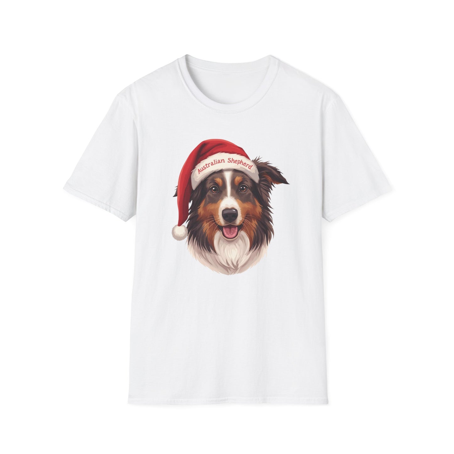 Australian Shepherd Dog Portrait Shirt – Aussie Dog Lover Gift, Cute Dog Mom Tee, Dog Dad Shirt, Pet Breed Apparel