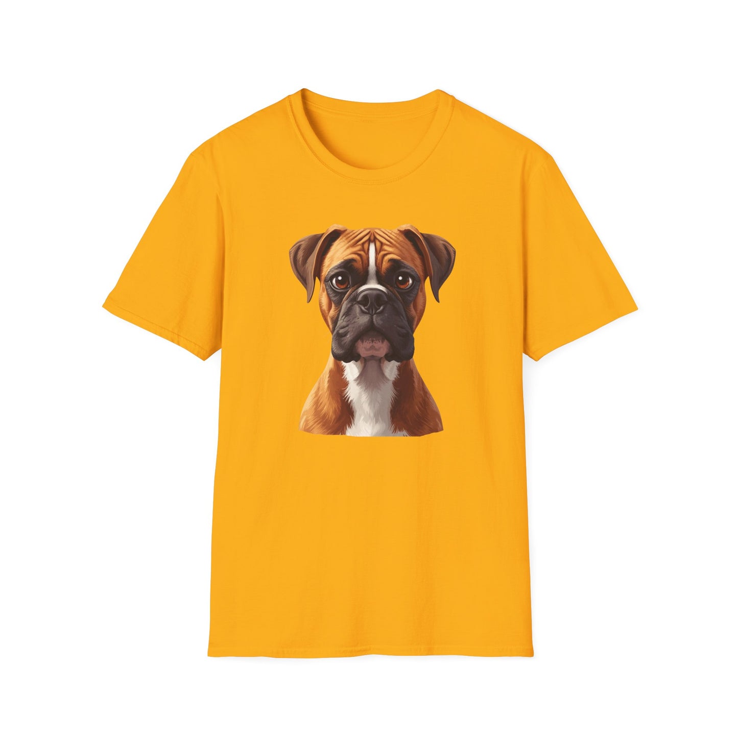Boxer Dog Portrait Shirt – Boxer Dog Lover Gift, Cute Dog Mom Tee, Dog Dad Shirt, Pet Breed Apparel