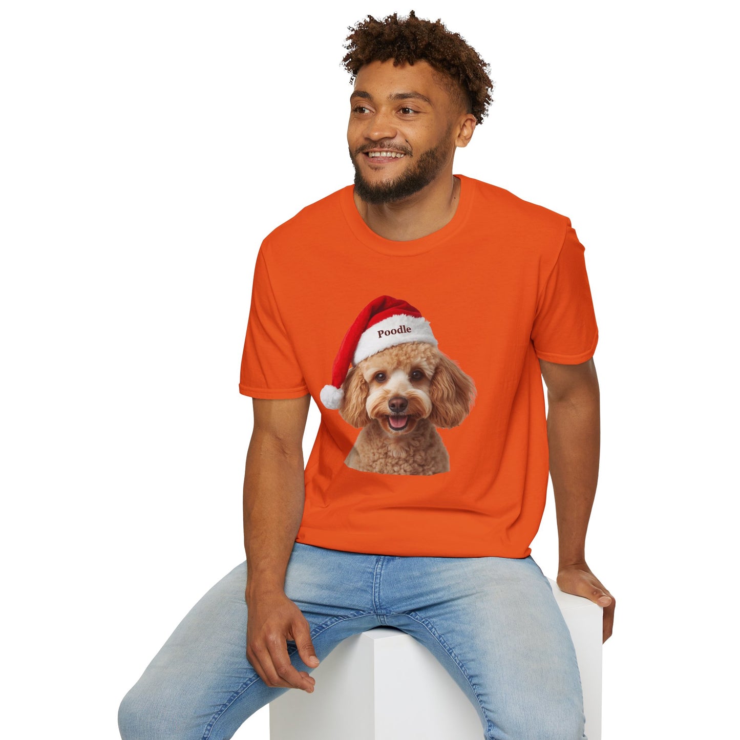 Poodle Dog Portrait Shirt – Poodle Dog Lover Gift, Cute Dog Mom Tee, Dog Dad Shirt, Pet Breed Apparel