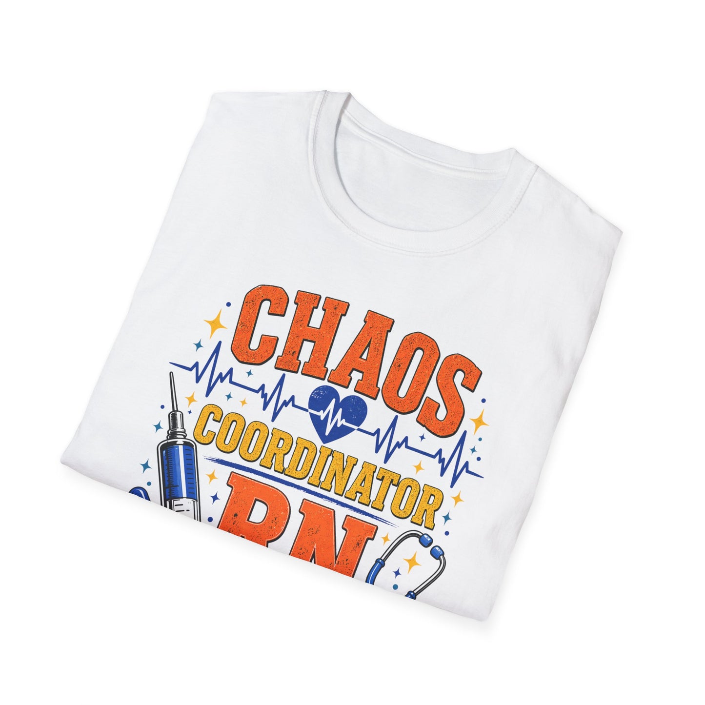 Chaos Coordinator RN Shirt – Funny Nurse Shirt – Nurse Life Tee – Medical Humor Gift for Nurses, RN LPN CNA Nursing Shirt