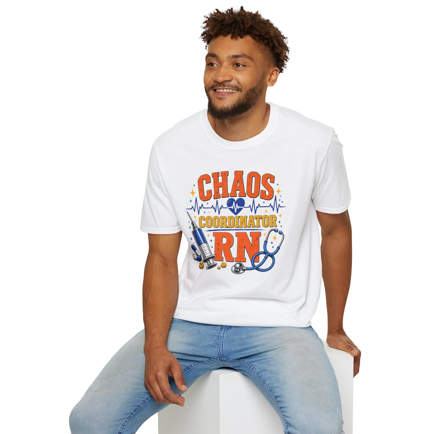 Chaos Coordinator RN Shirt – Funny Nurse Shirt – Nurse Life Tee – Medical Humor Gift for Nurses, RN LPN CNA Nursing Shirt