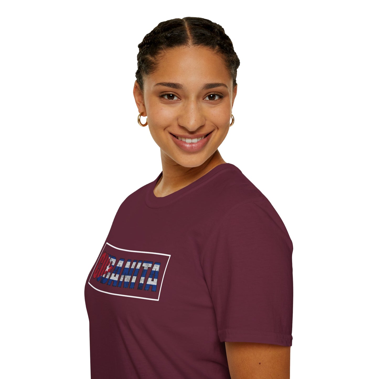 CUBANITA T-Shirt – Cuban Flag Shirt for Women, Latina Pride Tee, Cuba Heritage Top, Cuban Culture Graphic Tee