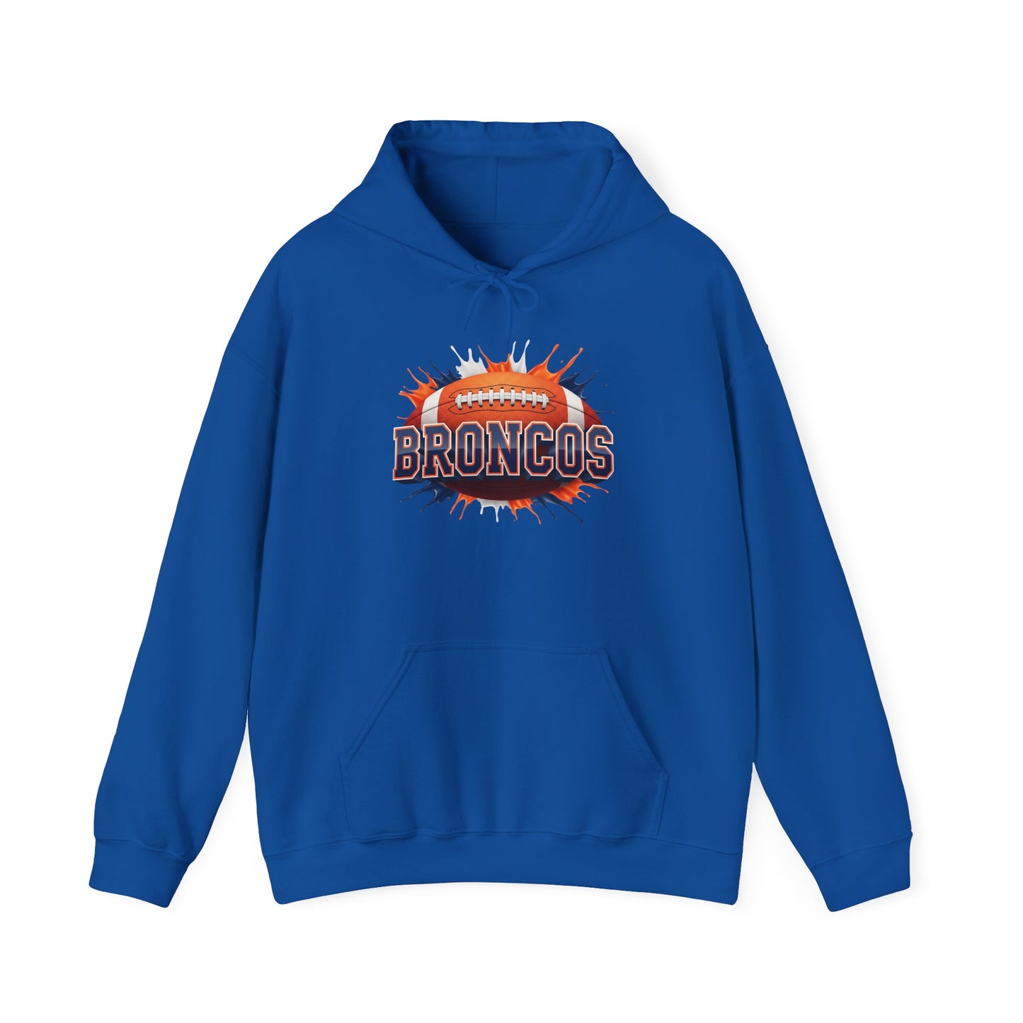 Denver Football Hoodie, Denver Team Hoodie, Football Gift for Denver Fans, Game Day Sports Fan Apparel, Football Fan Gift