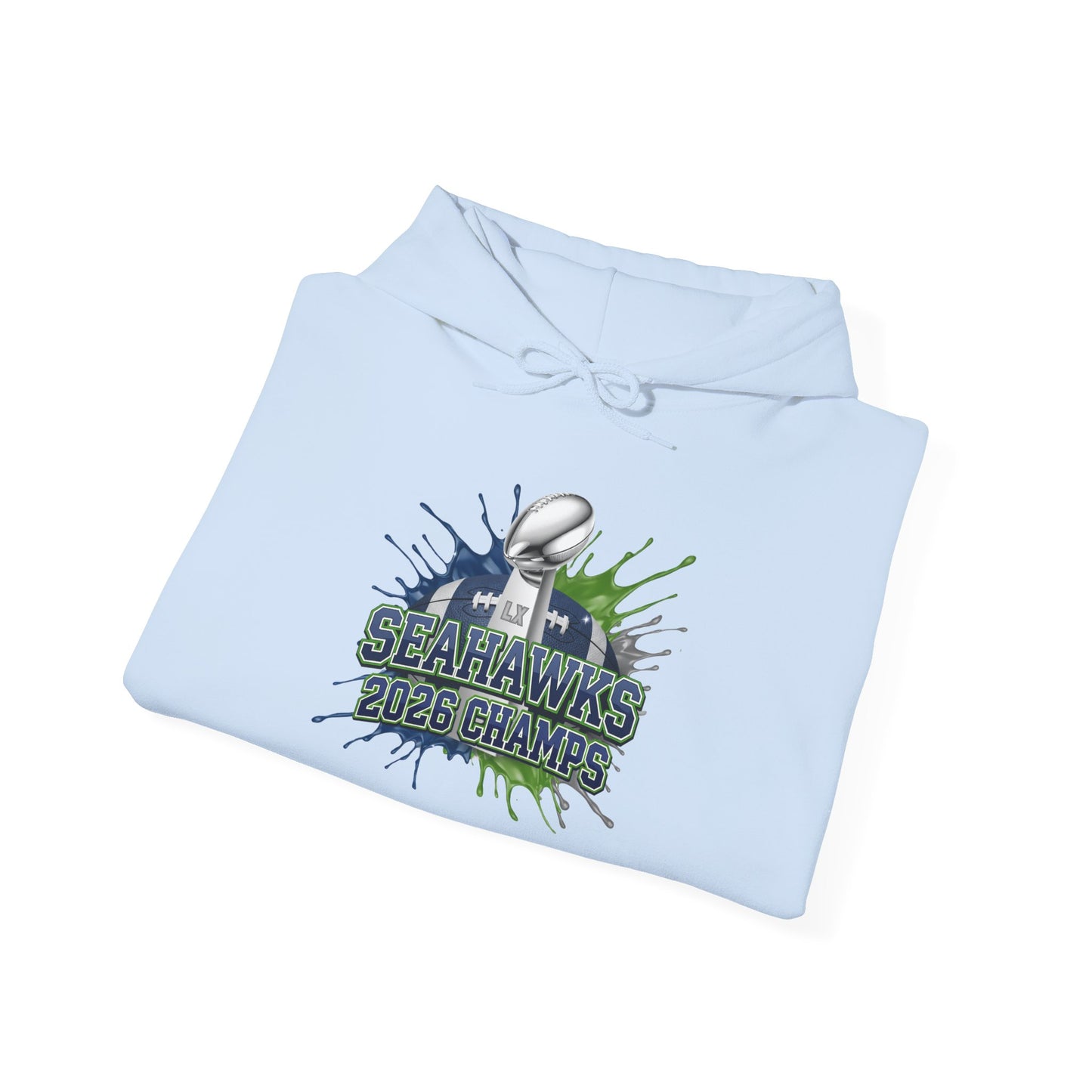 Seahawks 2026 Champions Hoodie – Seahawks Football 12s Fan Hoodie, 2026 football Champs, Football Gift