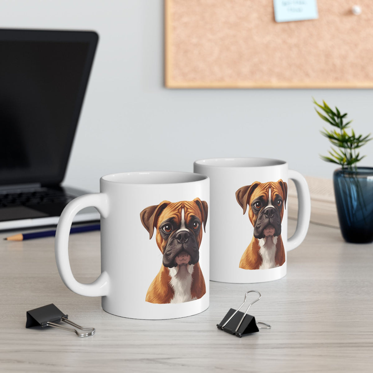 Boxer Dog Mug, Boxer Coffee Mug, Dog Lover Mug, Pet Parent Gift, Boxer Mom Dad Cup 11oz or 15oz, Dog Lover Gift