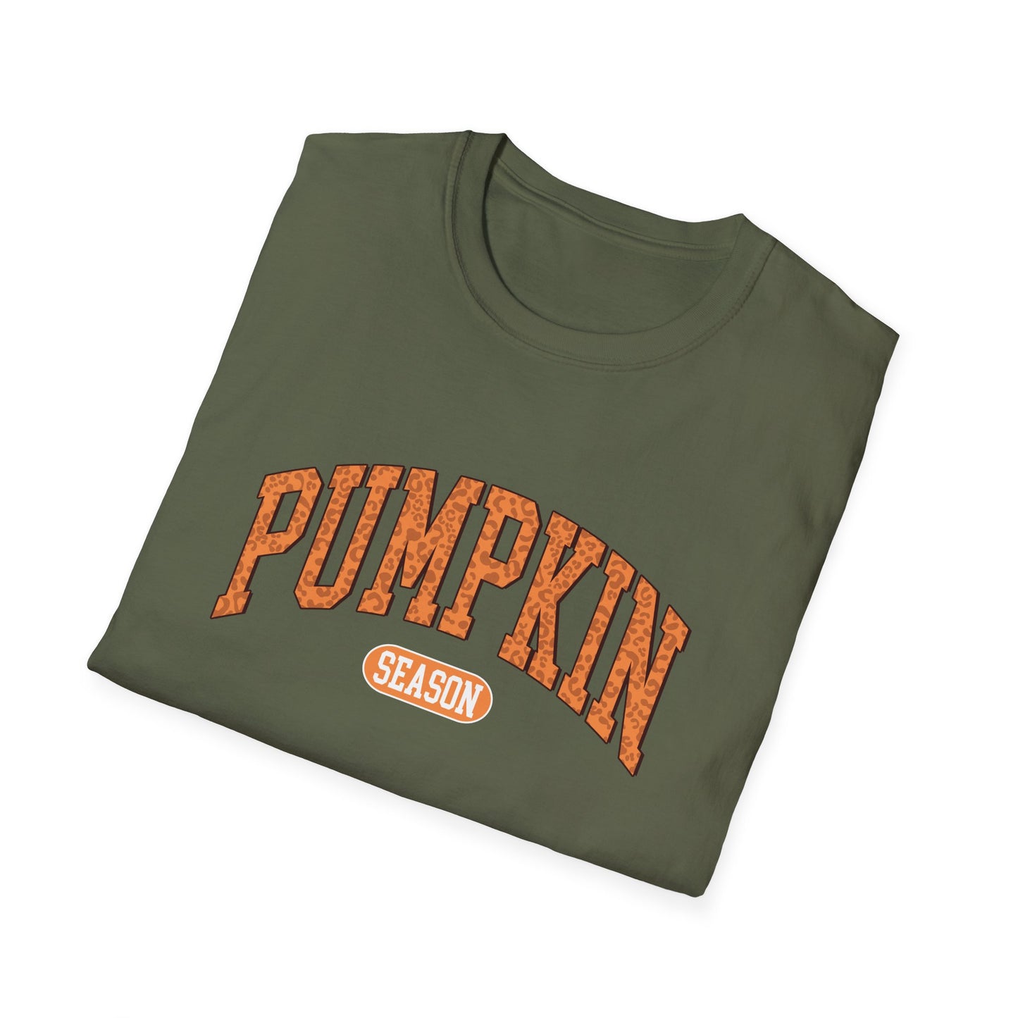 Pumpkin Season Fall T-Shirt - Cute Women's Autumn Tee, Thanksgiving Shirt, Pumpkin Thanksgiving Tee, Cozy Fall Tee for Her, Friendsgiving