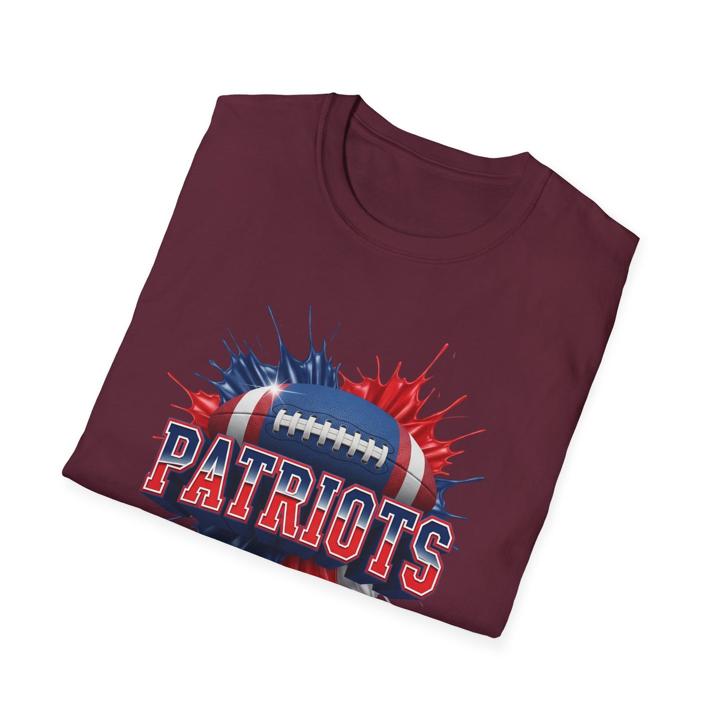 New England Football Unisex T-Shirt, New England Team Tee, Football Gift for New England Fans, Game Day Shirt Sports Fan Football Apparel