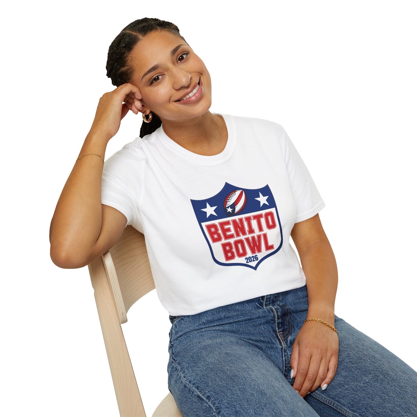Benito Bowl 2026 Football T-shirt, Benito Bowl Shirt, Football Fan Gift, Puerto Rico Boricua Heritage Culture Pride Tee
