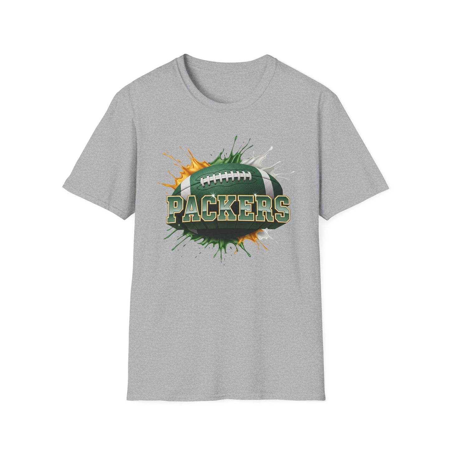 Green Bay Football Unisex T-Shirt, Green Bay Team Tee, Football Gift for Green Bay Fans, Game Day Shirt, Sports Fan Apparel Football Tee