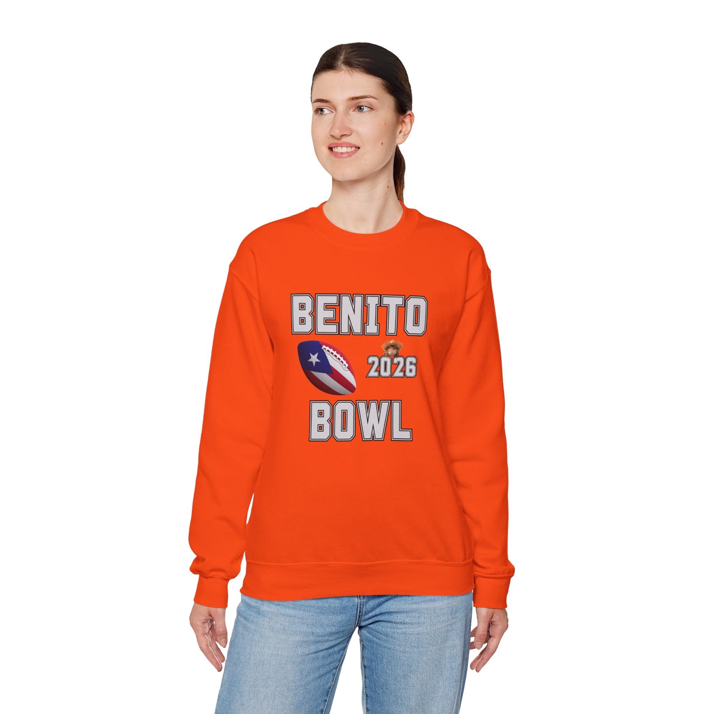 Benito Bowl Halftime 2026 Sweatshirt, Benito Bowl Shirt, Football Fan Gift, Puerto Rico Heritage Sweatshirt, Boriqua Pride Gift