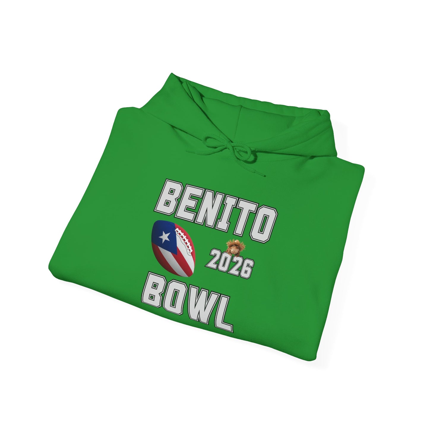 Benito Bowl Halftime Shirt 2026 Hoodie, Benito Bowl Hooded Sweatshirt, Football Fan Gift, Puerto Rico Heritage Hoodie, Boriqua Pride Gift