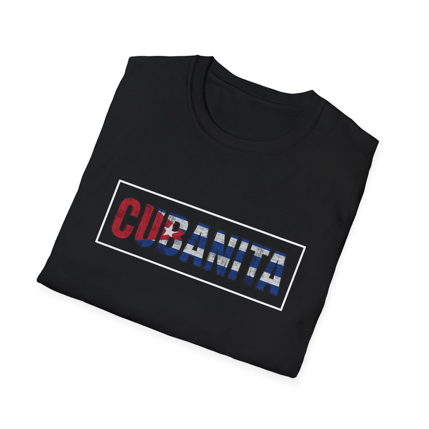 CUBANITA T-Shirt – Cuban Flag Shirt for Women, Latina Pride Tee, Cuba Heritage Top, Cuban Culture Graphic Tee