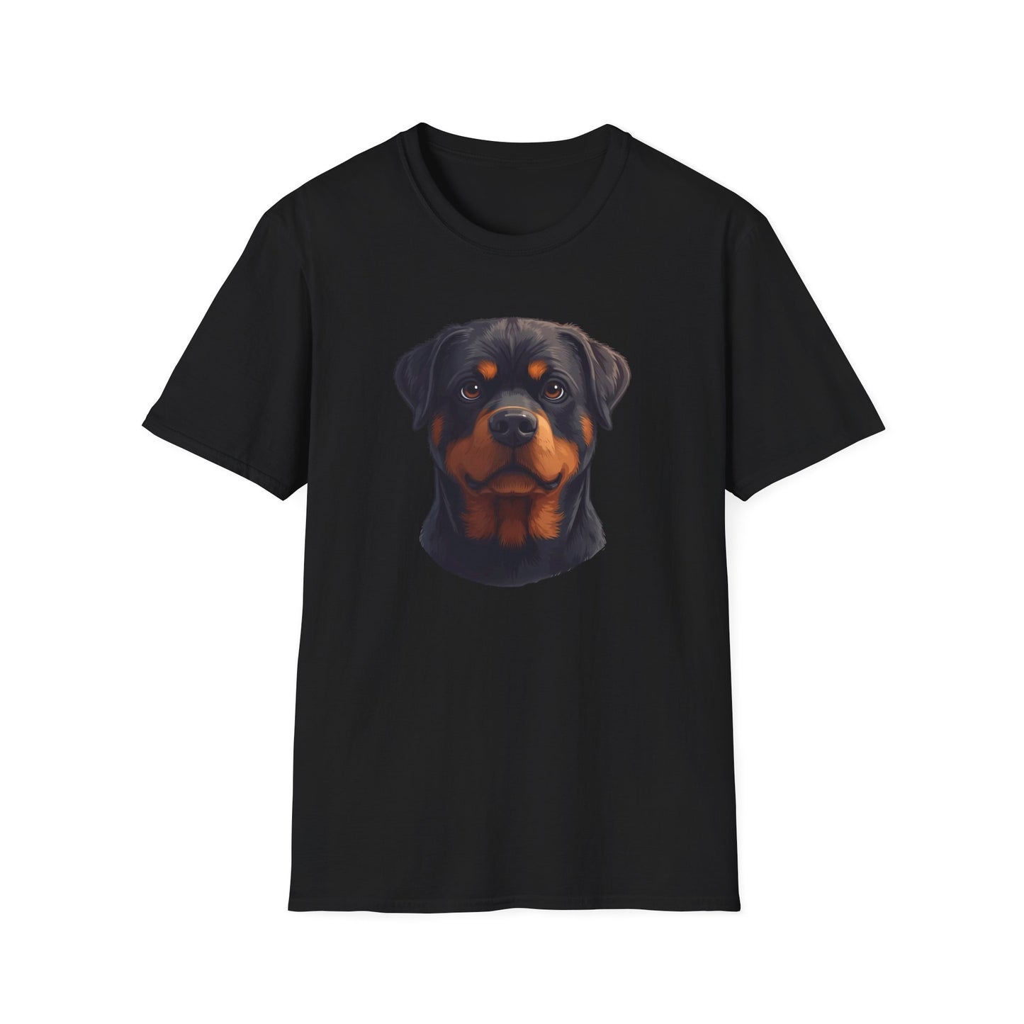 Rottweiler Dog Portrait Shirt – Rottweiler Dog Lover Gift, Cute Dog Mom Tee, Dog Dad Shirt, Pet Breed Apparel