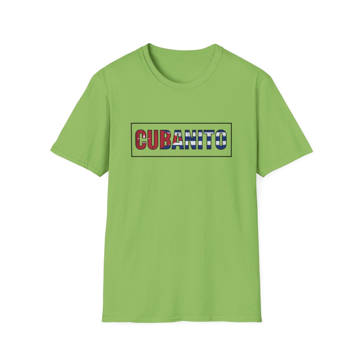 CUBANITO T-Shirt – Cuban Flag Shirt for Men, Latino Pride Tee, Cuba Heritage Top, Cuban Culture Graphic Tee