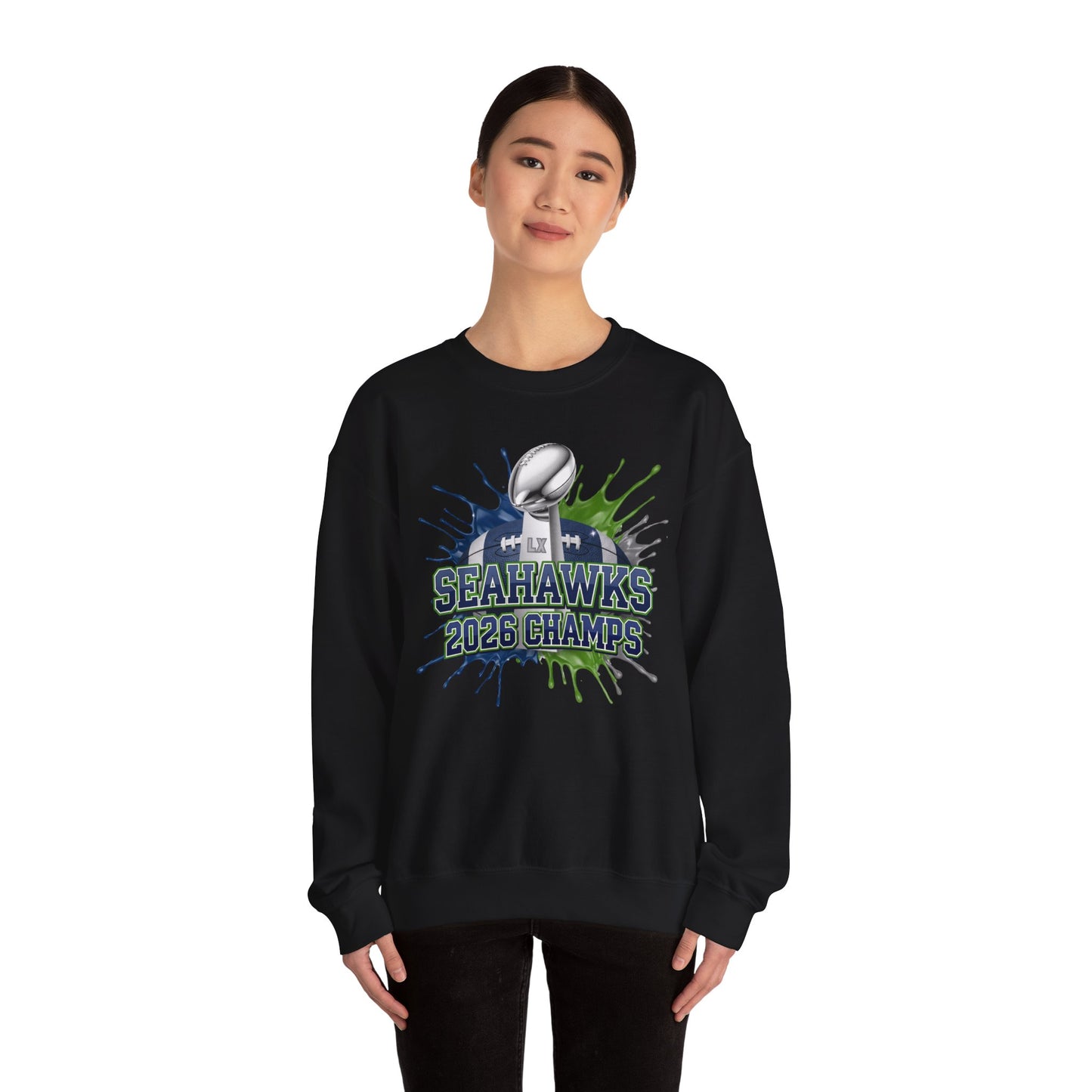 Seahawks 2026 Champions Sweatshirt, Seahawks Football  Fan, 2026 football Champs, Team Victory Sweatshirt