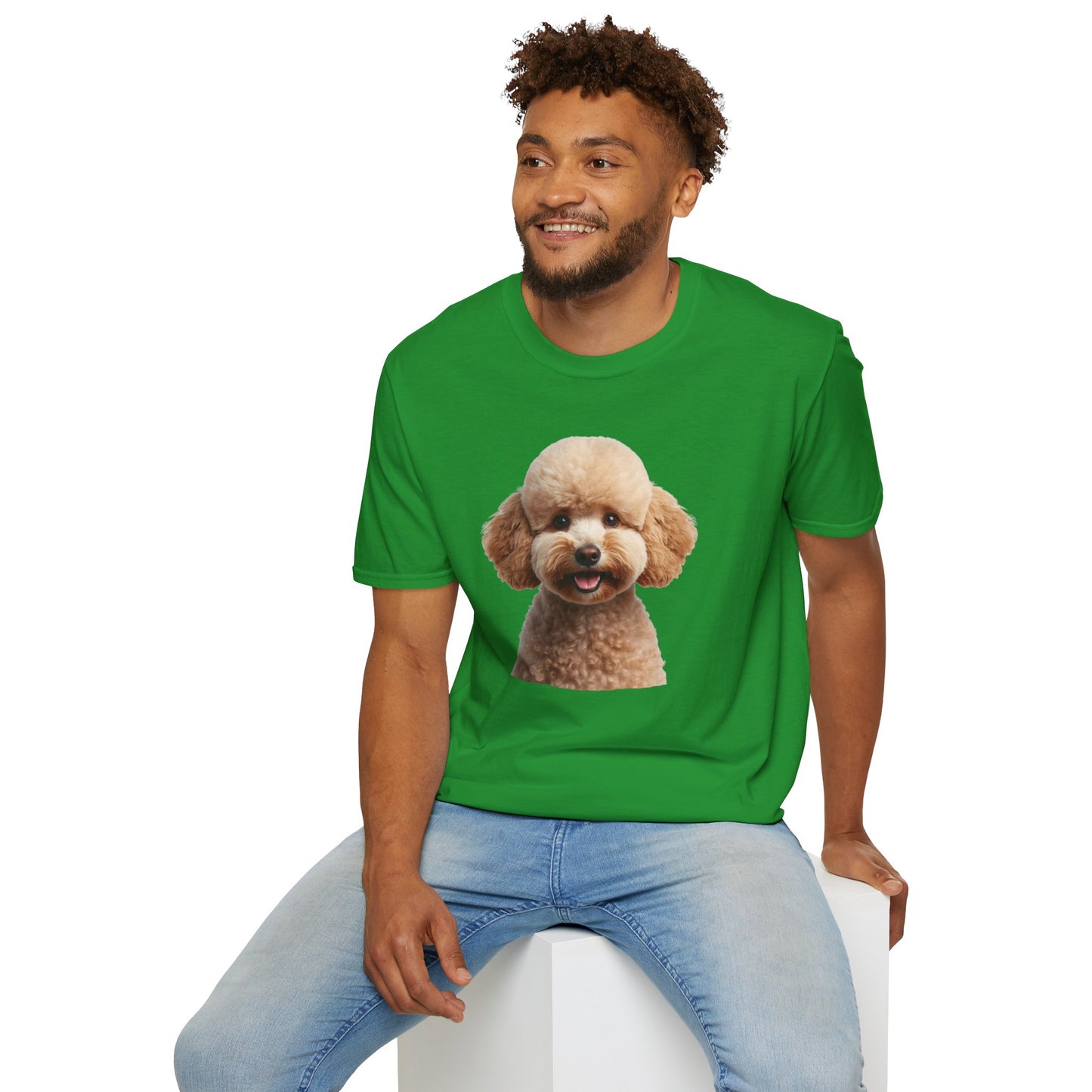 Poodle Dog Portrait Shirt – Poodle Dog Lover Gift, Cute Dog Mom Tee, Dog Dad Shirt, Pet Breed Apparel